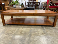 Solid Wood Rectangle Coffee Table