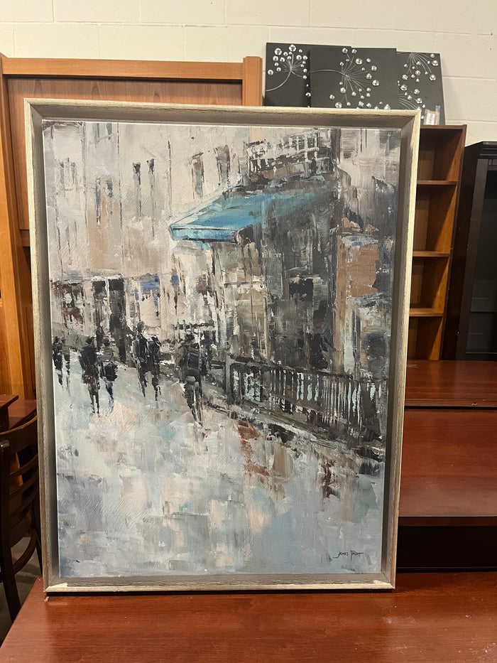 Rainy Day 22"x29" Painting