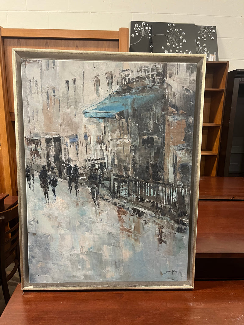 Rainy Day 22"x29" Painting