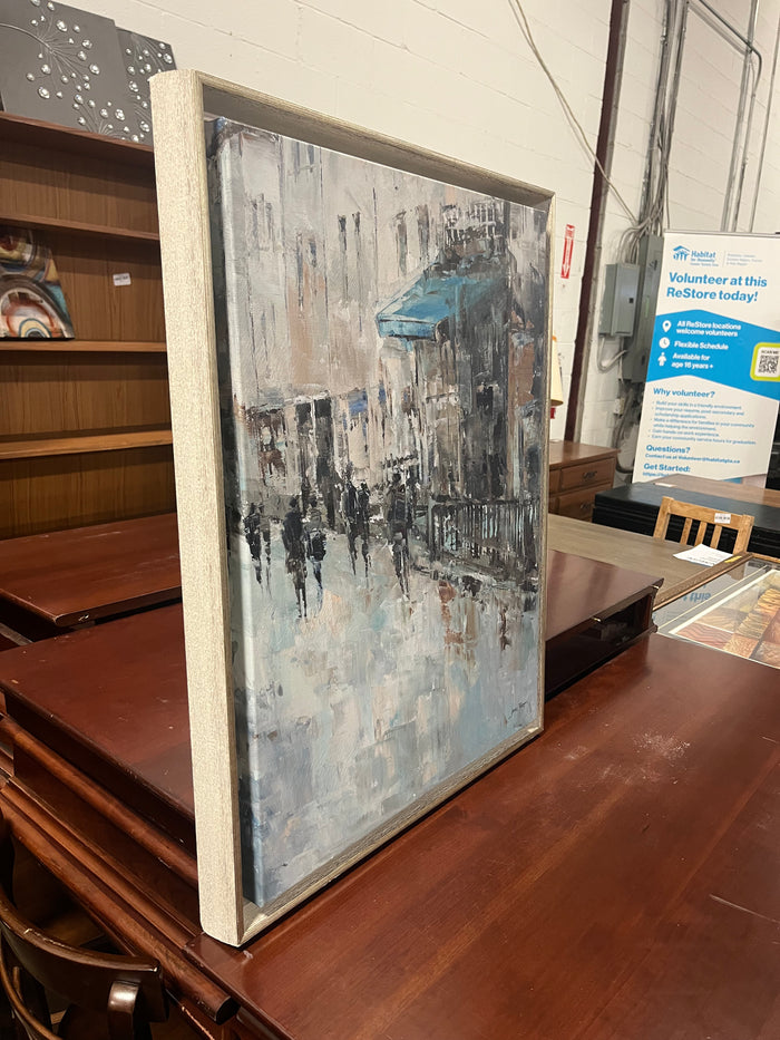 Rainy Day 22"x29" Painting