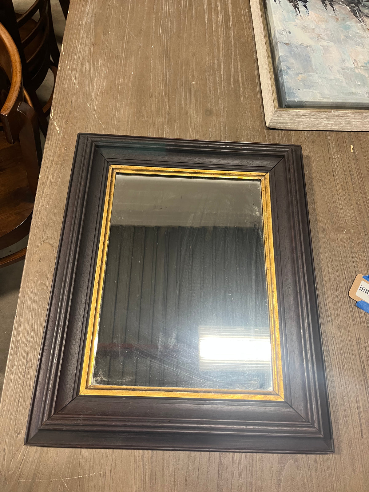 17.5" Framed Mirror