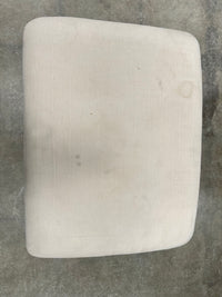 Beige Glider Rocker and Ottoman