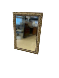 Ornate Cream Tone Distressed Framed Mirror