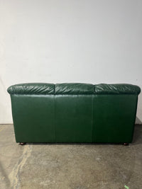 Green Leather Couch