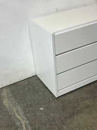 3 Drawer Dresser - White