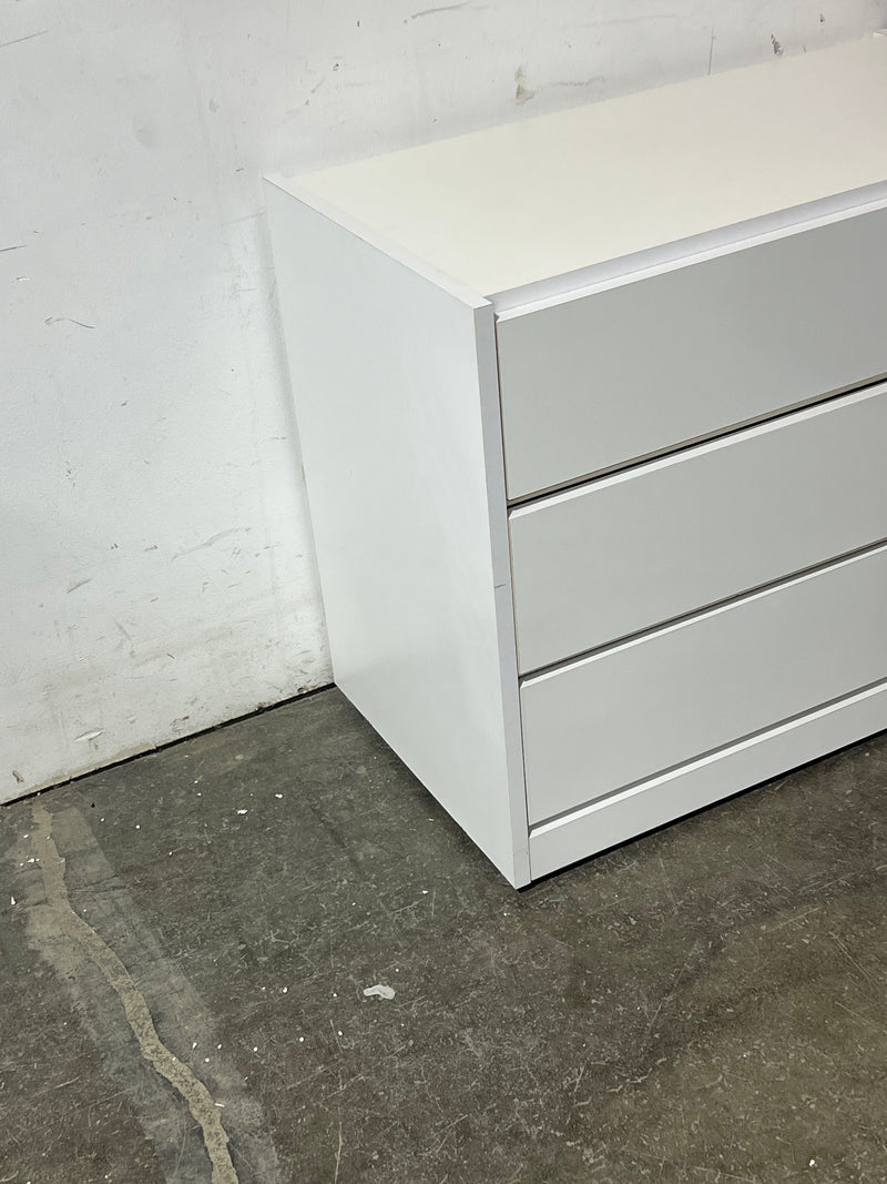 3 Drawer Dresser - White