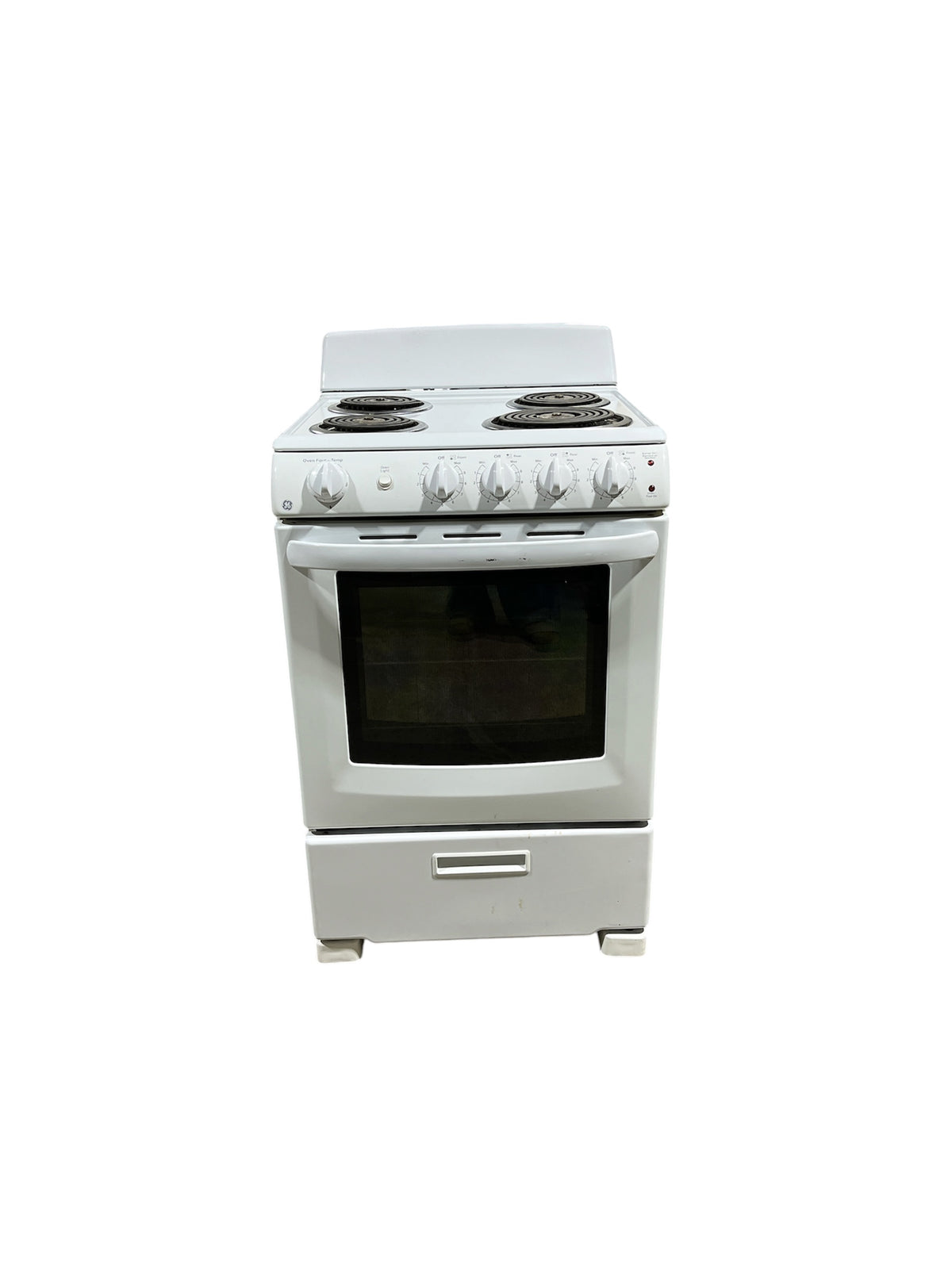 GE Electric Coil Oven with 4 Burners