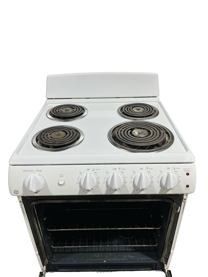 GE Electric Coil Oven with 4 Burners