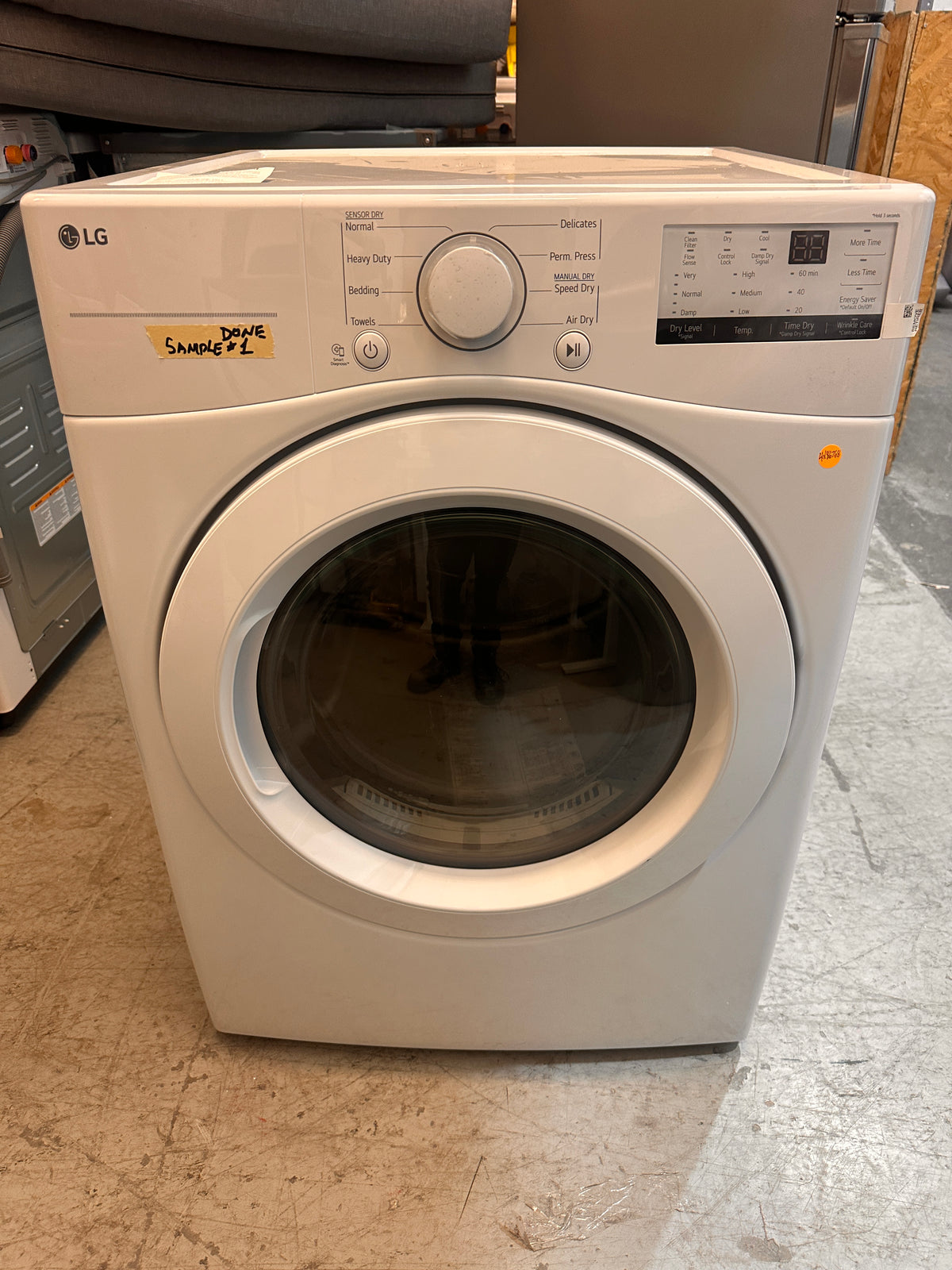 7.4 cu. ft. Ultra Large Capacity Front Load Gas Dryer