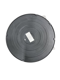29" Round Mirror With Black Frame