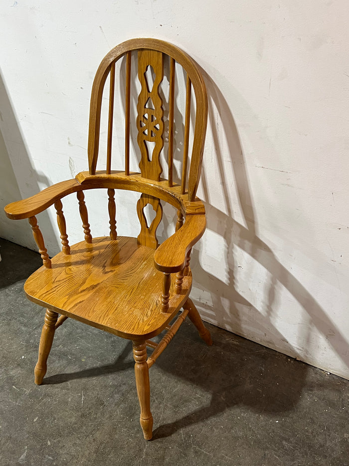 Vintage Wood Arm Chair