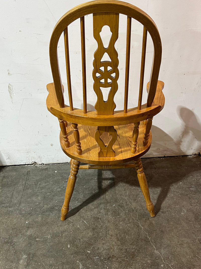 Vintage Wood Arm Chair