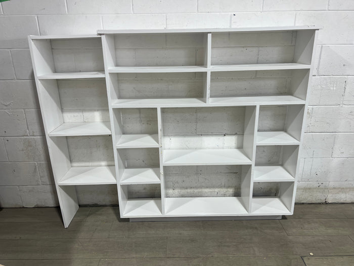 White Custom Shelving Unit