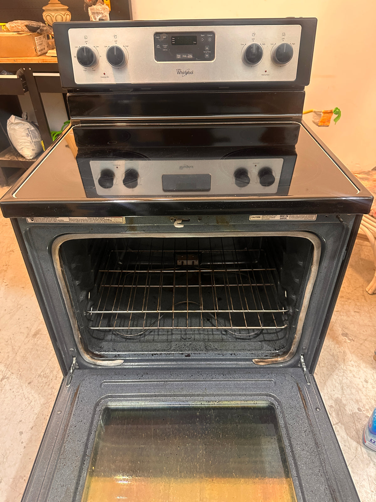 Whirlpool Electric Stove