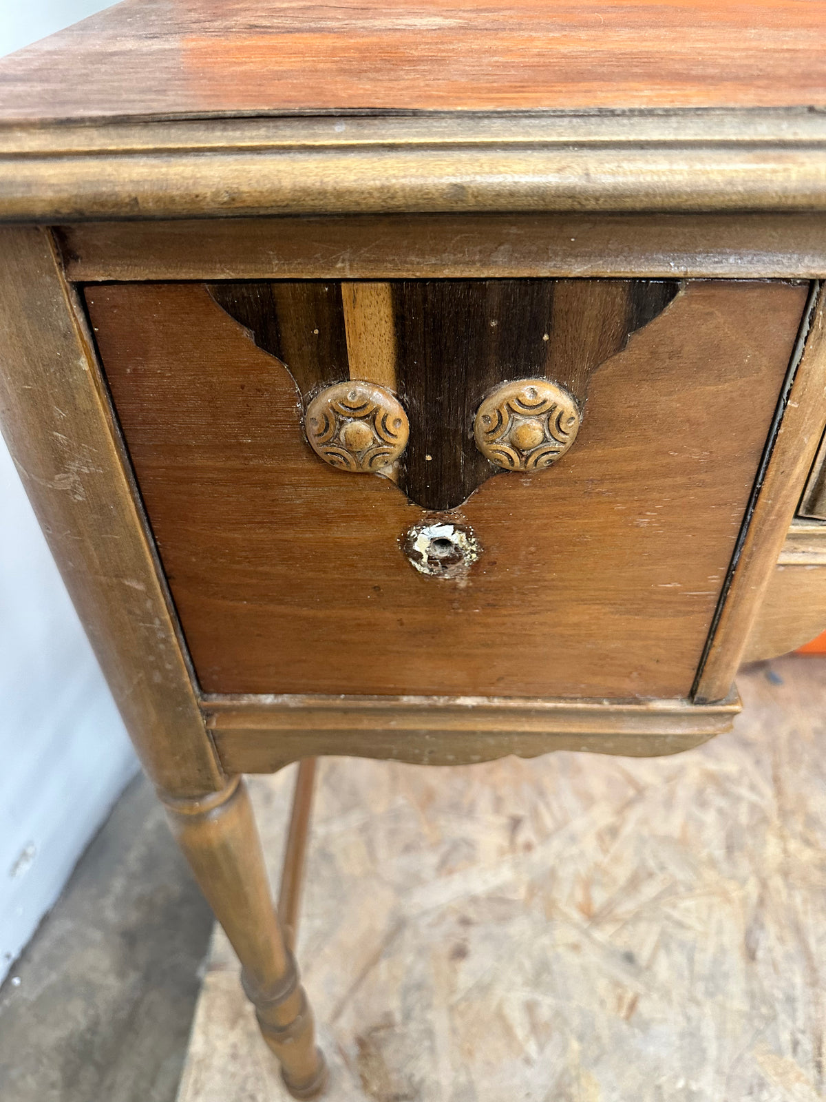 3 Drawer Vintage Writing Desk