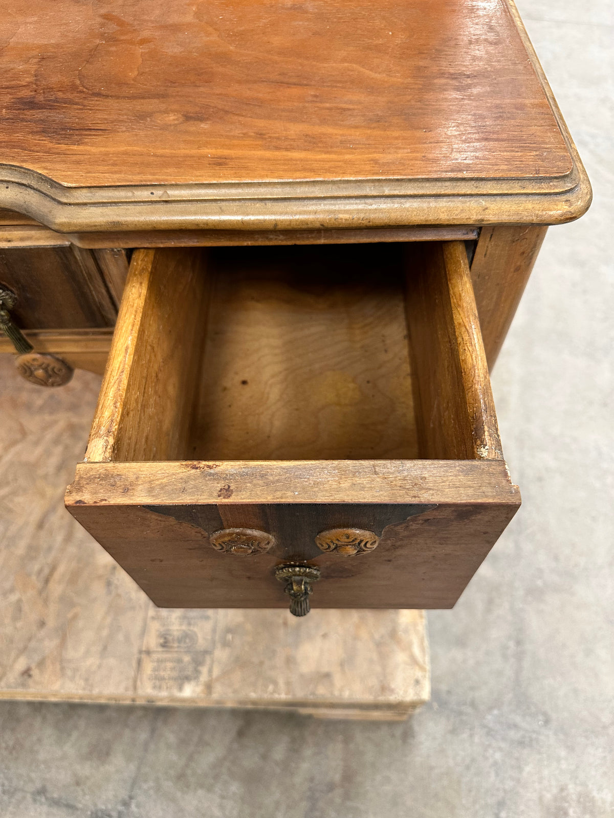 3 Drawer Vintage Writing Desk