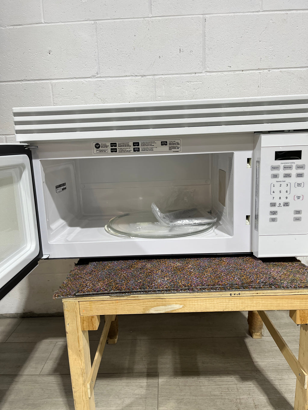 General Electric Over the Range Microwave Oven