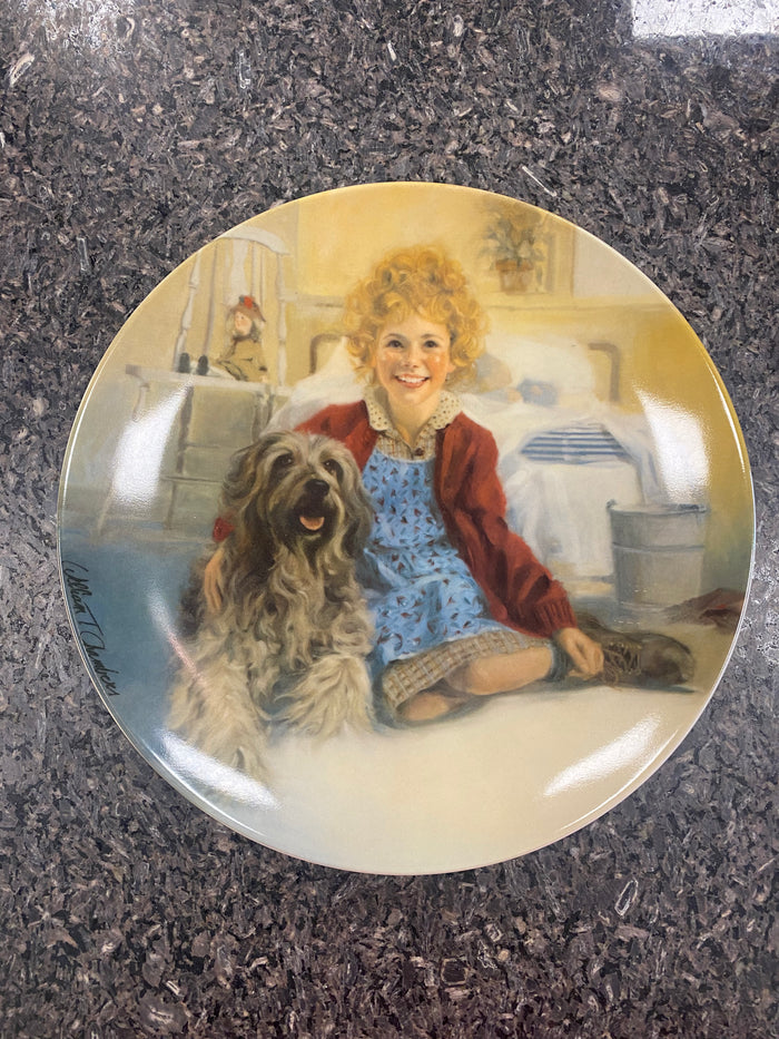 1982 Annie and Sandy Collector's Plate