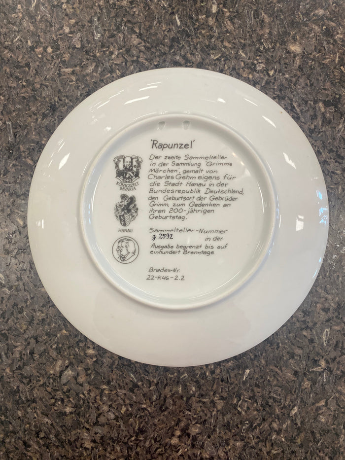 Rapunzel Collector's Plate by Charles Gehm