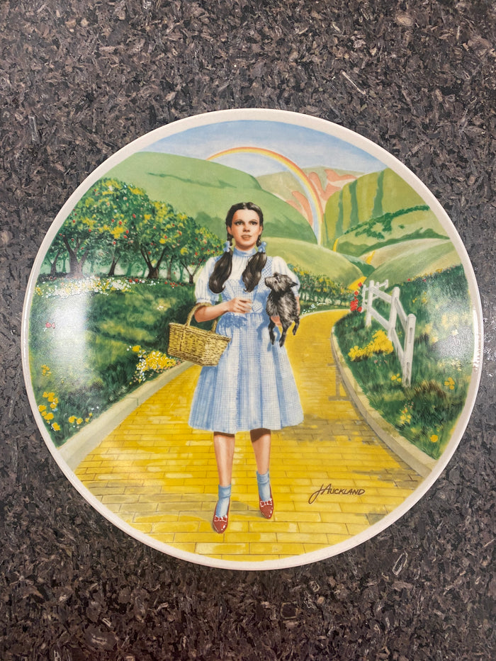 Limited Edition "Over the Rainbow" Collector's Plate by James Auckland