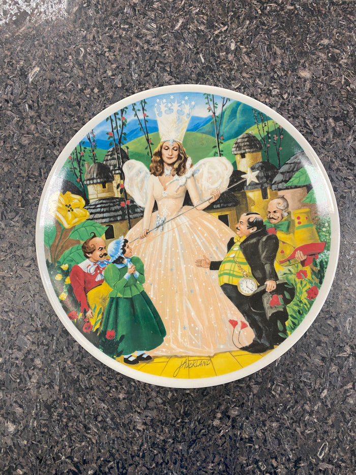 Wizard Of Oz "Follow The Yellow Brick Road" Collector's Plate