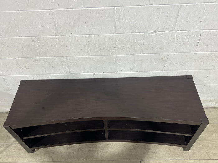 Curved TV Media Stand