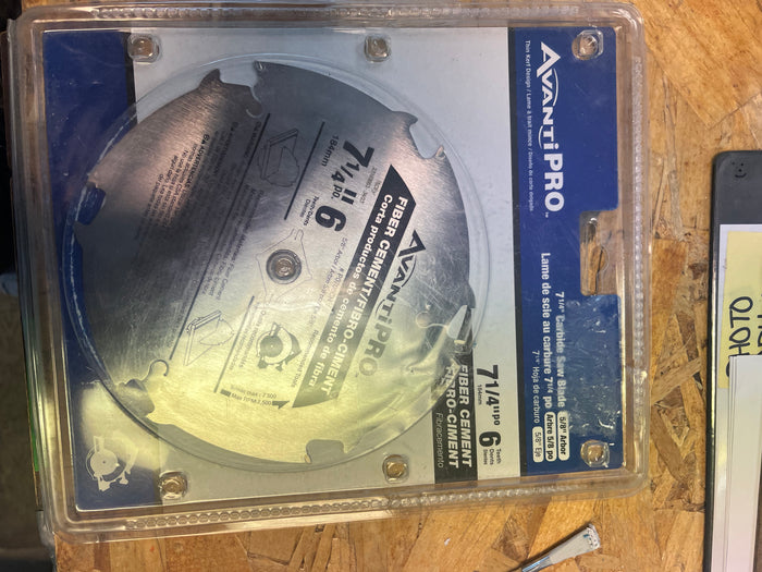 7 1/4-inch Carbide Tipped Circular Saw Blade