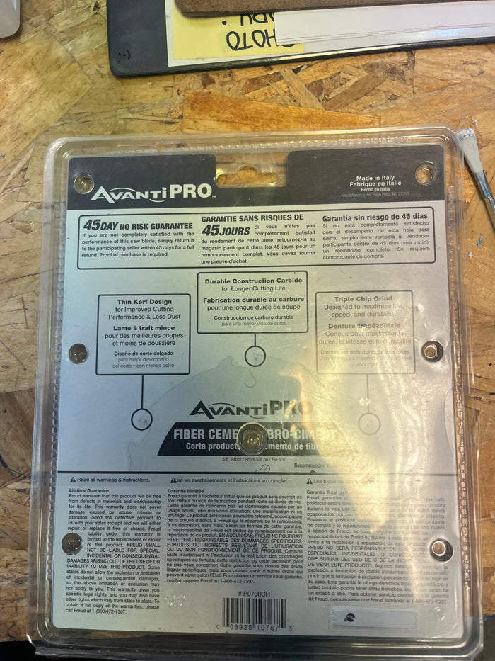 7 1/4-inch Carbide Tipped Circular Saw Blade