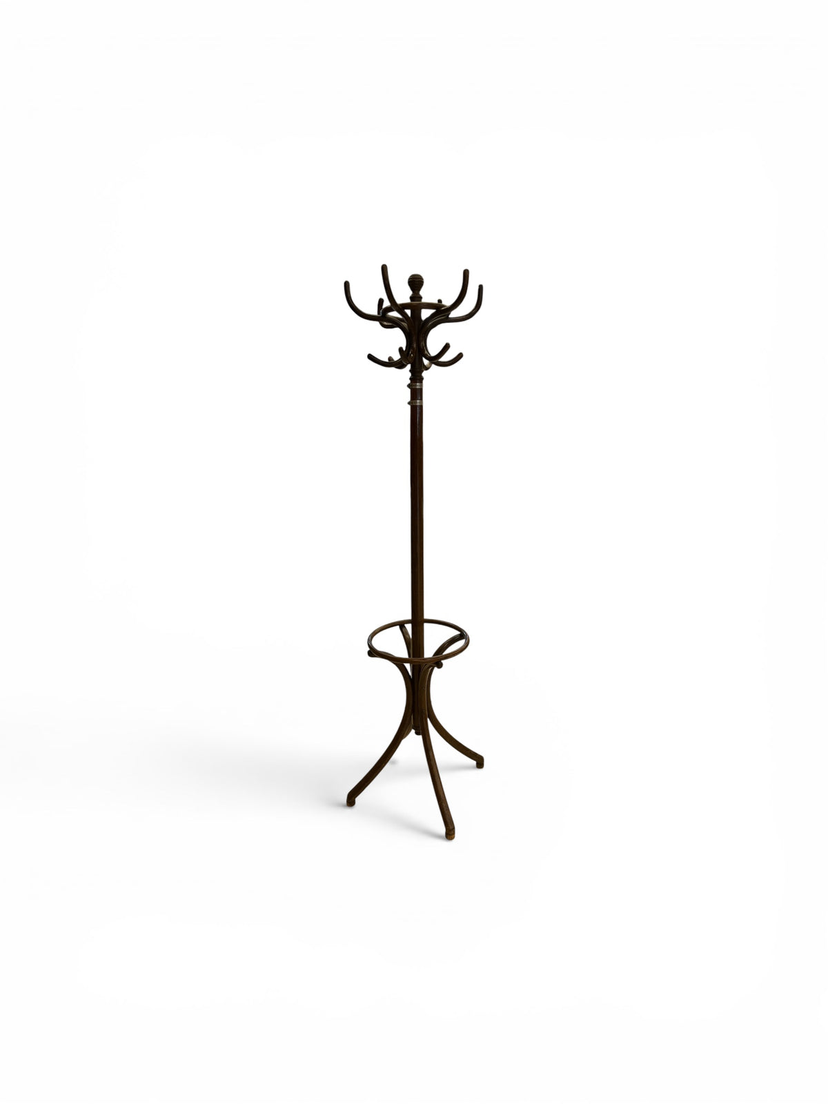 Bentwood Tree Coat in Dark Walnut Finish
