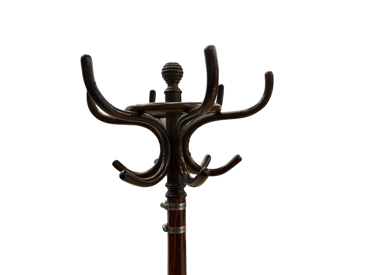 Bentwood Tree Coat in Dark Walnut Finish