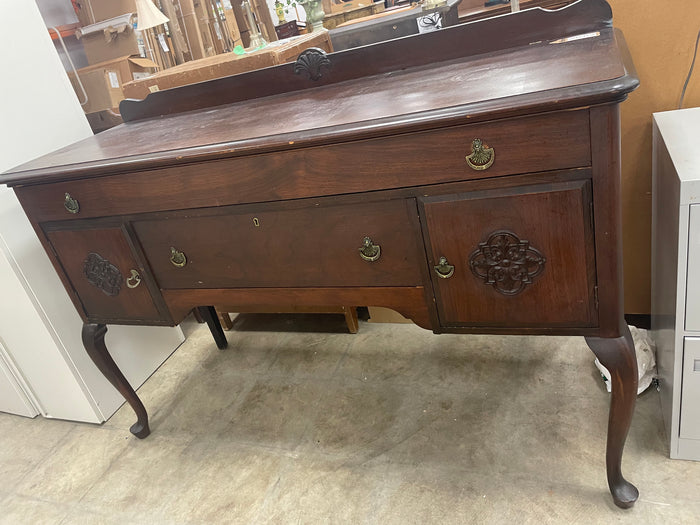 Antique Sideboard With Bronze/Brass Handles