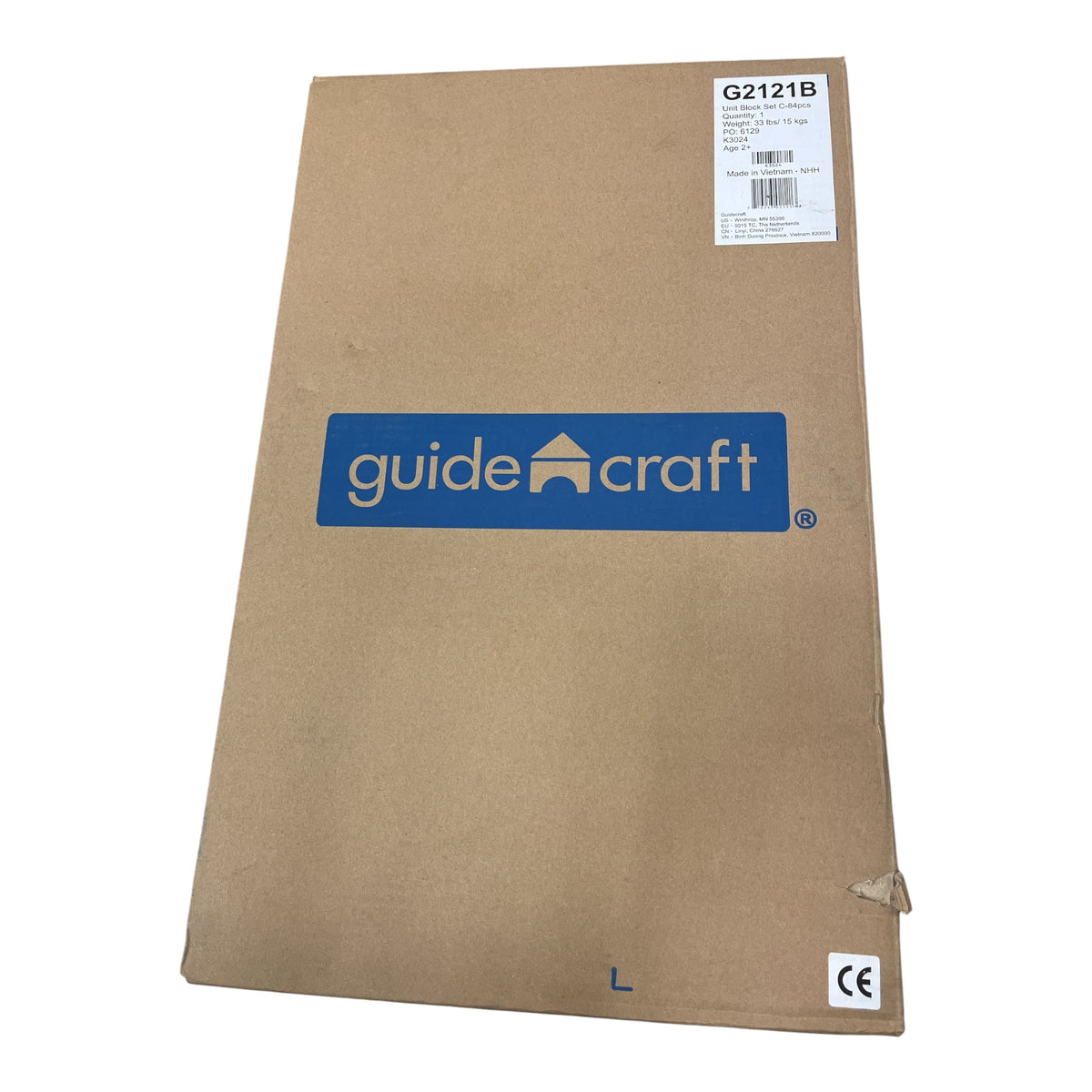 Guide Craft Unit Block Set C-84 pcs