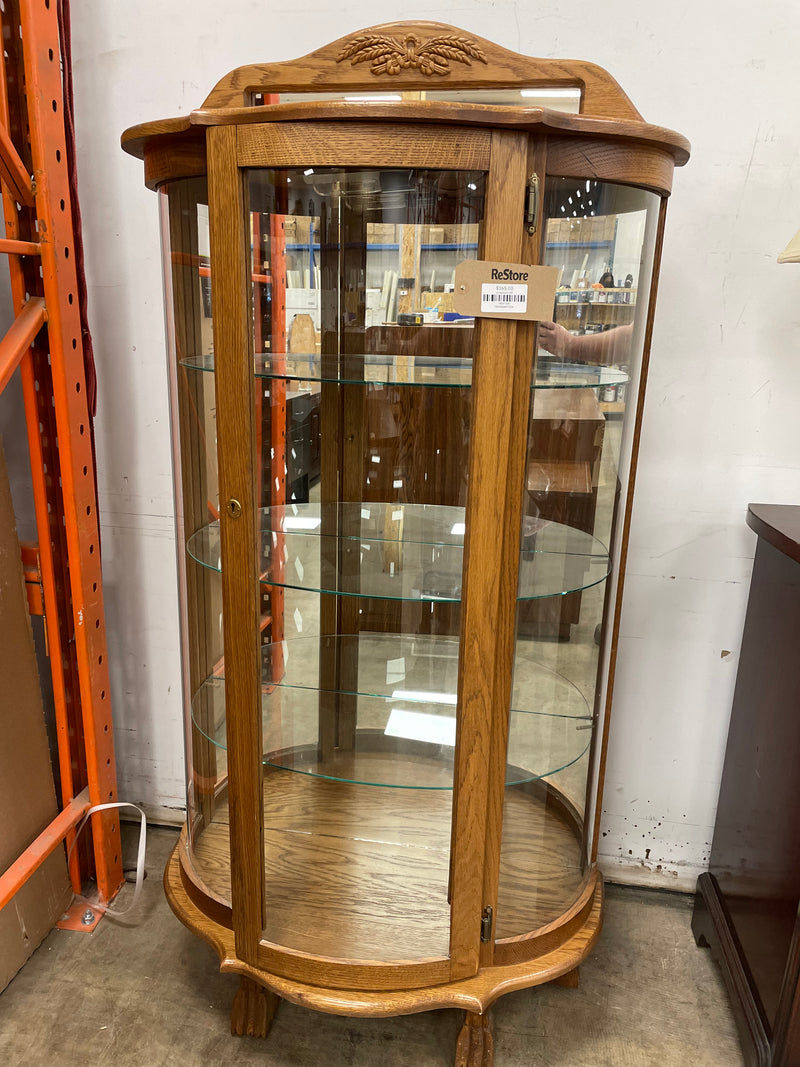 Display Cabinet With Mirror Inside