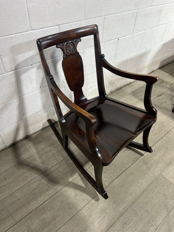Vintage Wooden Rocking Chair