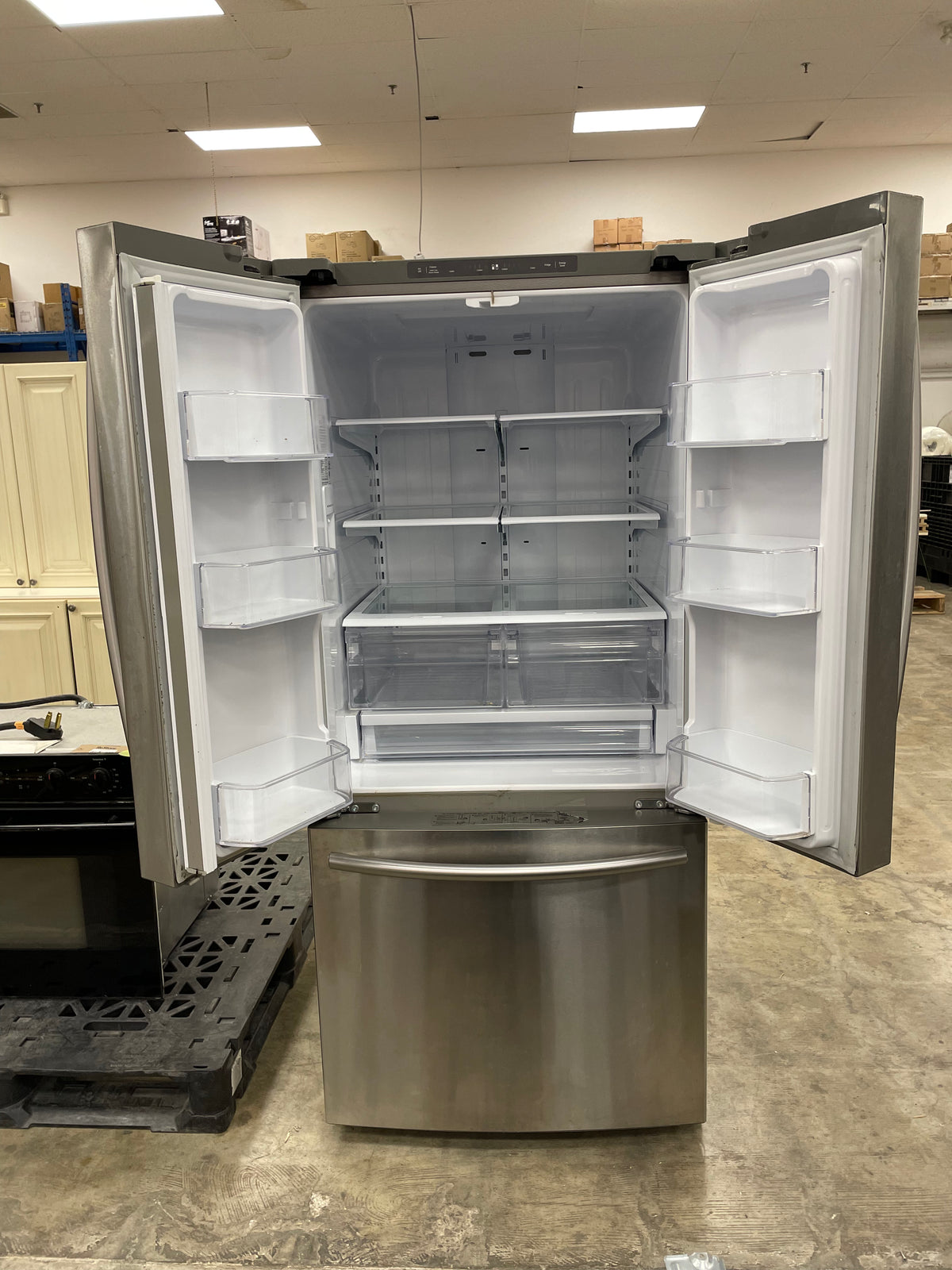 Samsung Stainless Steel Refrigerator With Bottom Freezer