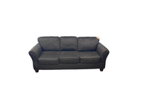 Grey Fabric 3-Seater Sofa