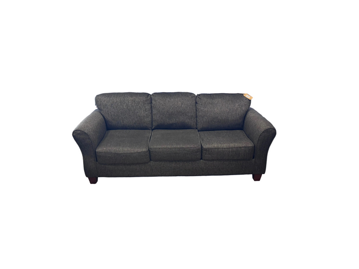 Grey Fabric 3-Seater Sofa