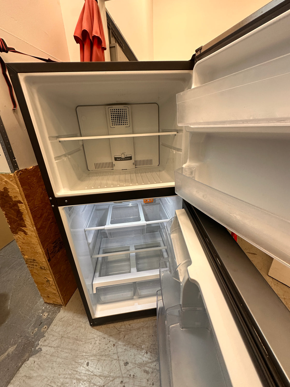 GE Stainless Fridge & Freezer