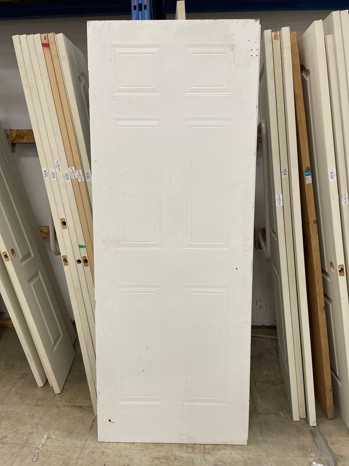 30” x 80” Interior 6 Panel Door