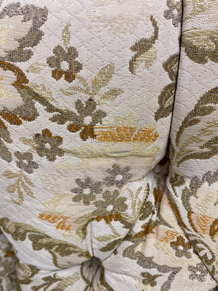 French Provincial Floral Accent Chair
