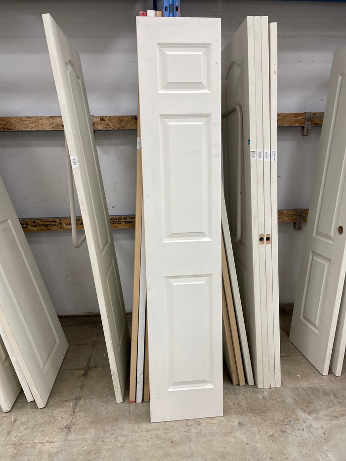 15” x 80” 3 Panel Interior Door