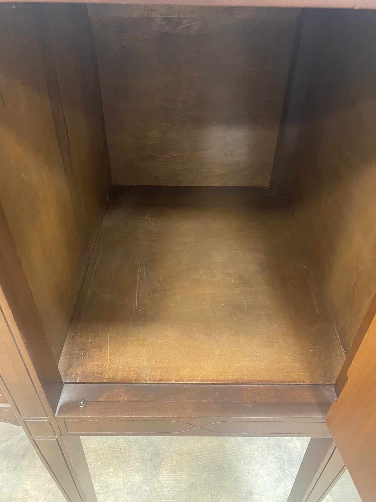 Walnut Hepplewhite Style Sideboard