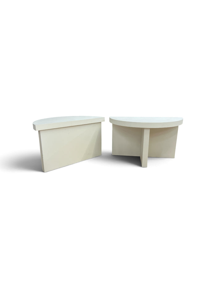 2 Piece Modern Minimalistic Coffee Table