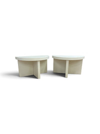 2 Piece Modern Minimalistic Coffee Table