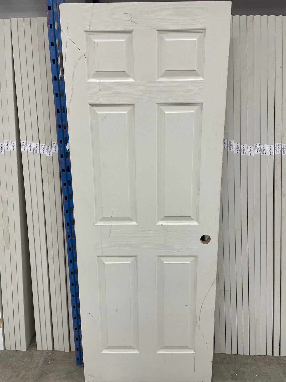 6 Panel Fire Rated 30” x 80” Door