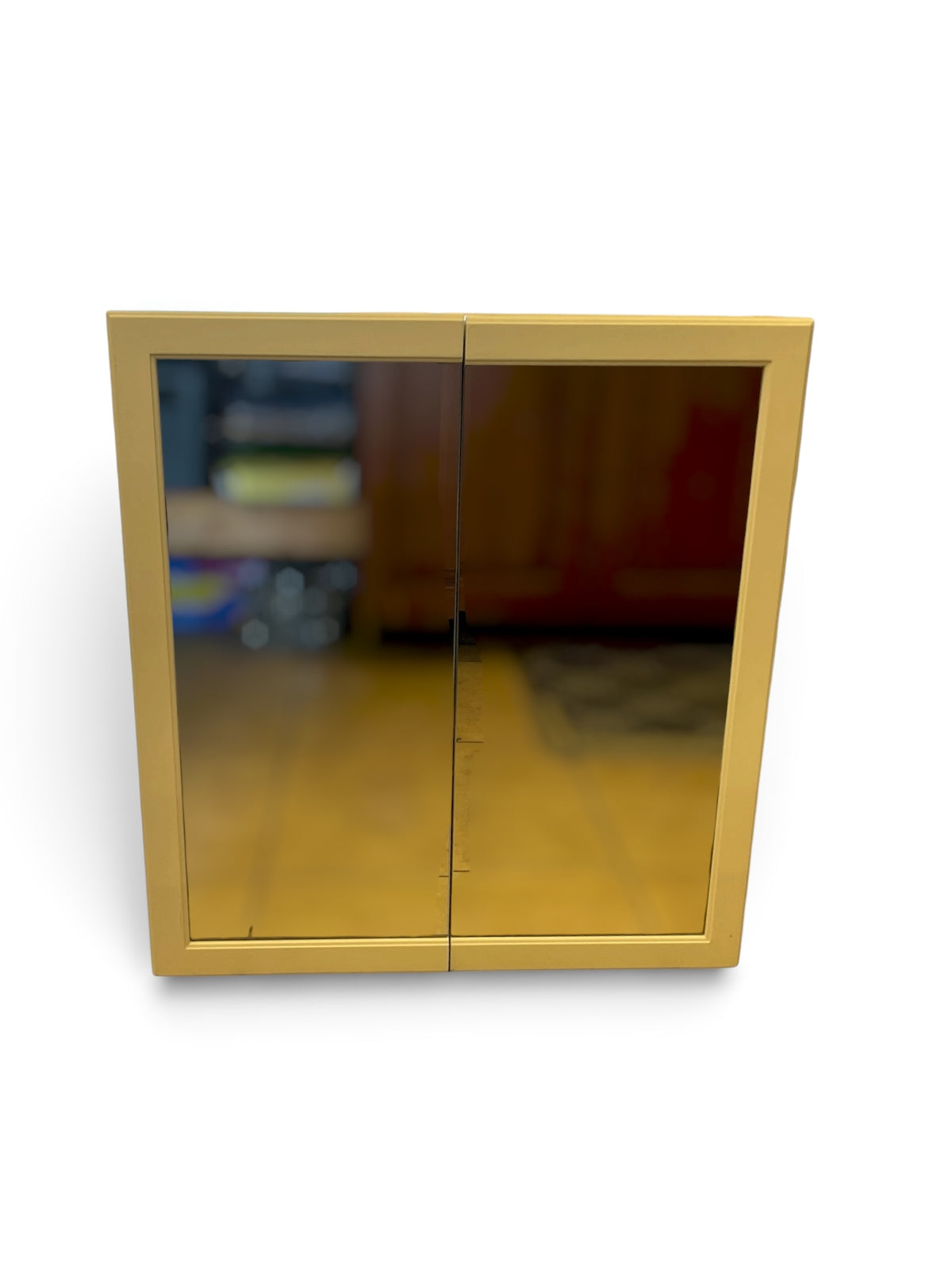 White Mirrored Medicine Cabinet