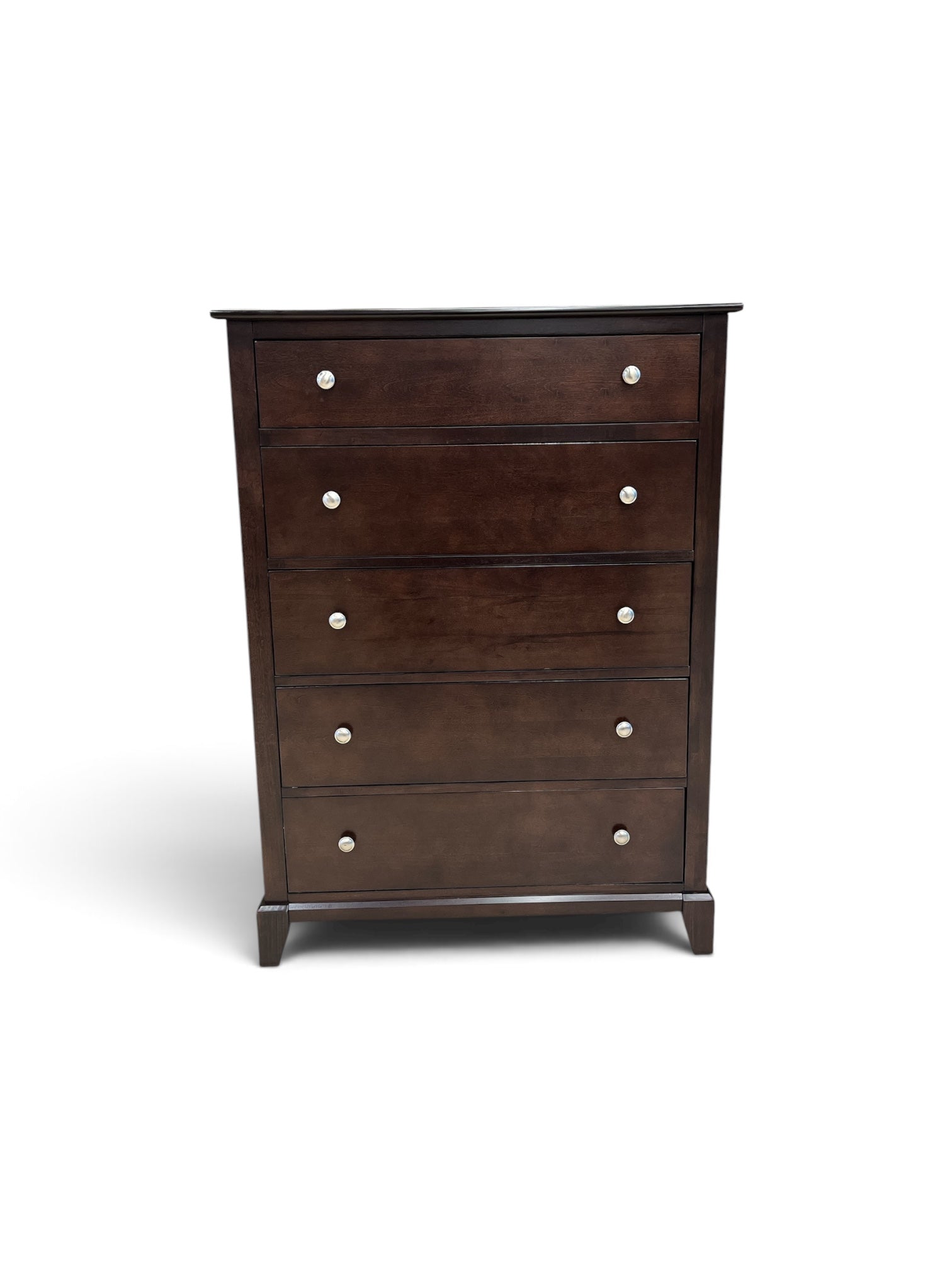5 Drawer Dark Wood Chest of Drawers – Habitat ReStore GTA