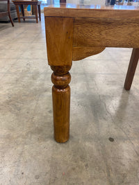 Dining Chair with Cast-Iron Decorative Details