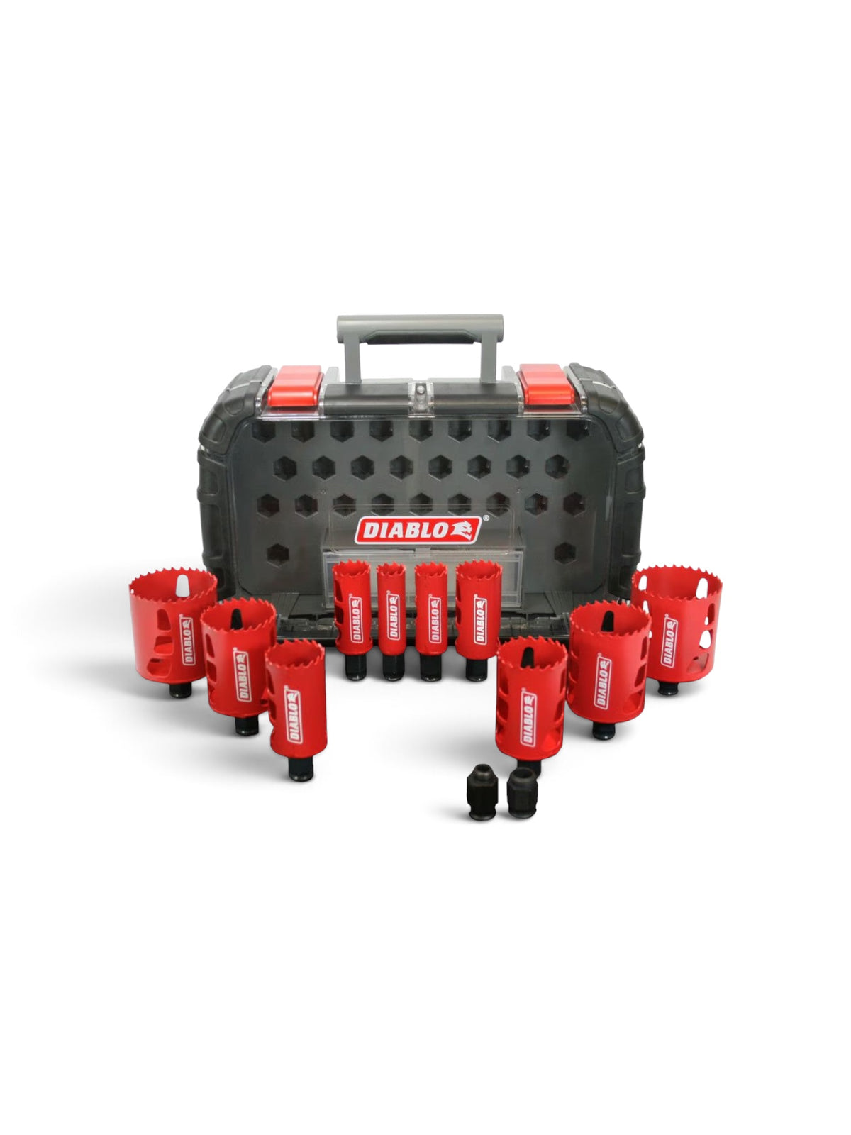 Diablo 1-2 1/2-inch Bi-Metal General Purpose Hole Saw Kit (12 Pieces)