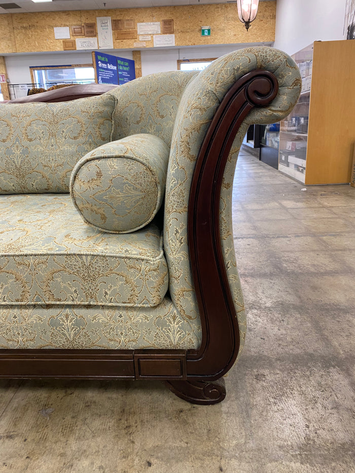 Botanical Motifs Silhouette Chaise Lounge